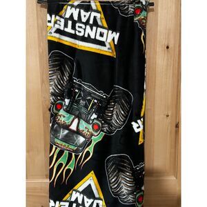 Monster Jam Plush Throw 50" x 70" NWT